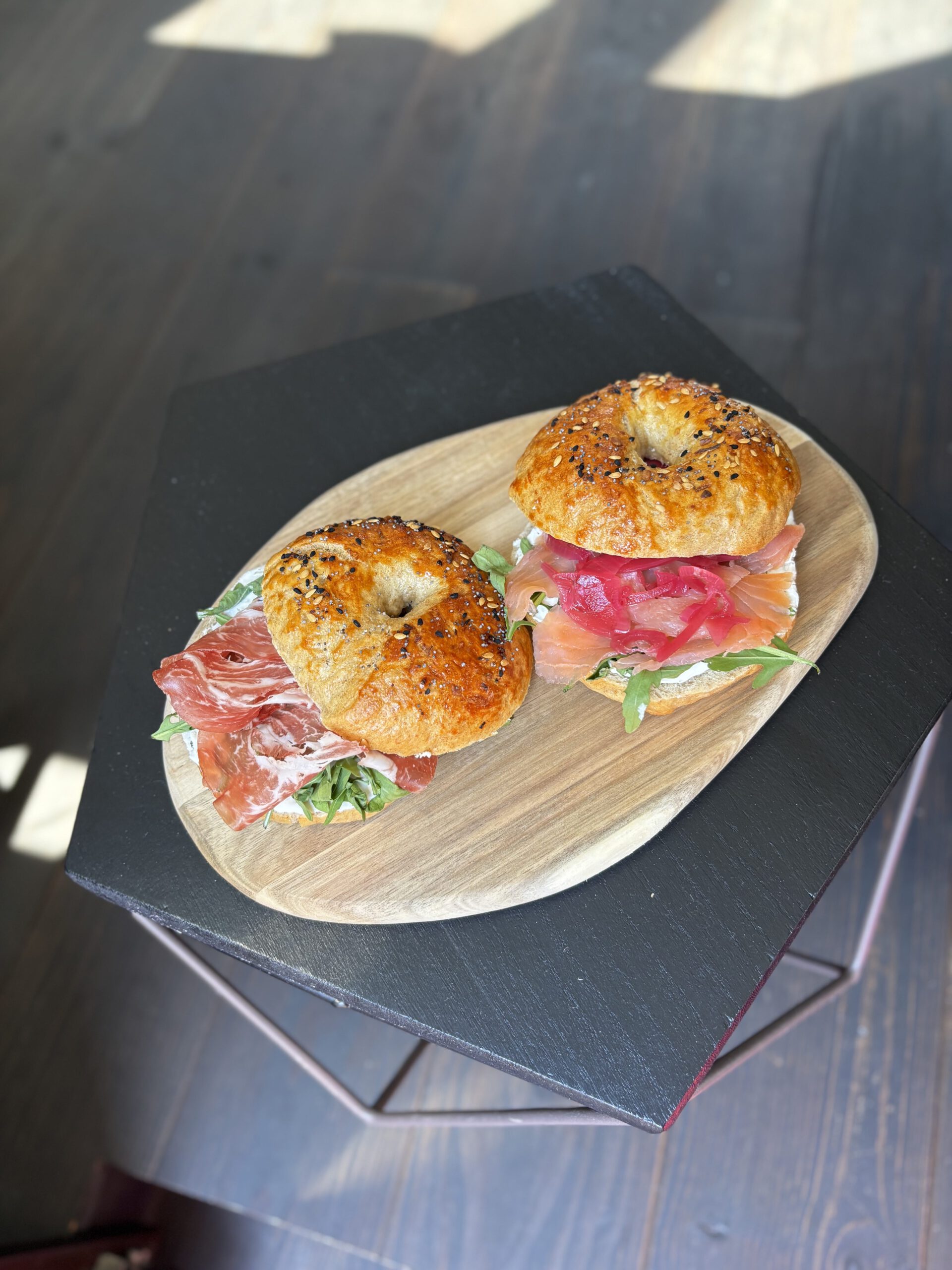 Zuurdesem bagels